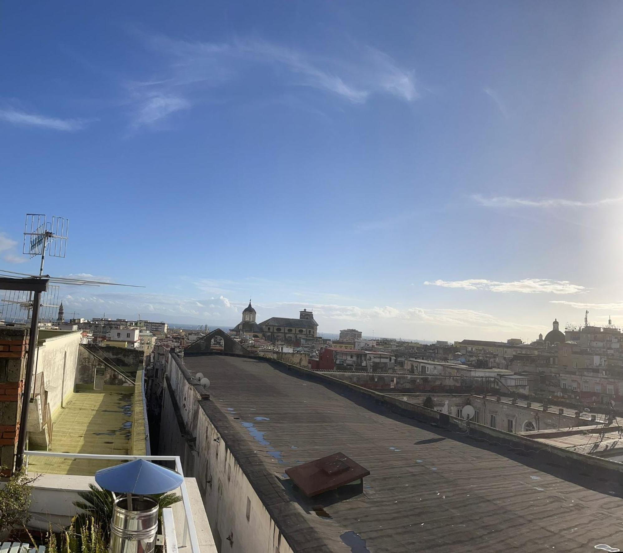 View Of Naples From Terrace- 6 Lägenhet Exteriör bild