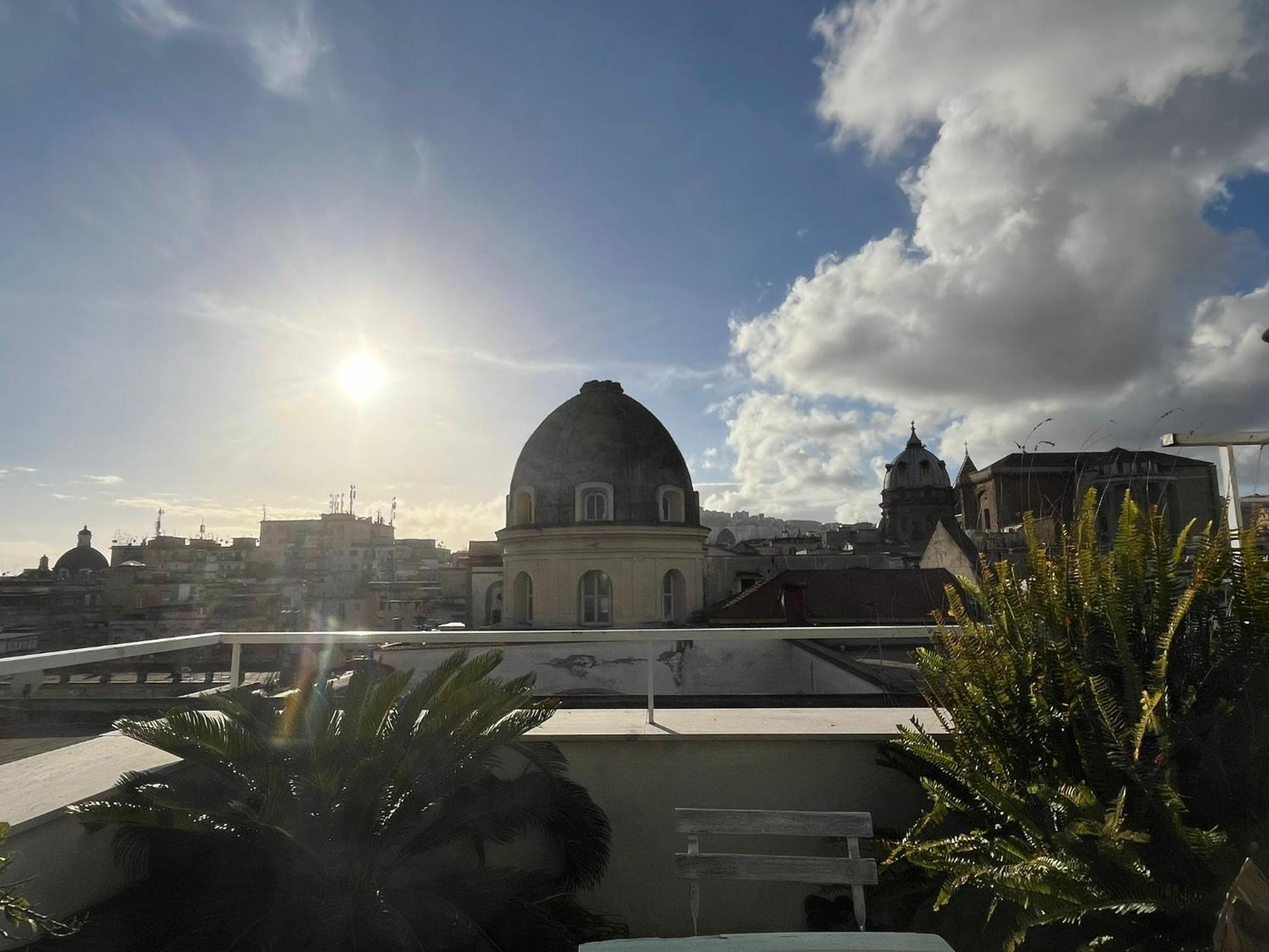 View Of Naples From Terrace- 6 Lägenhet Exteriör bild